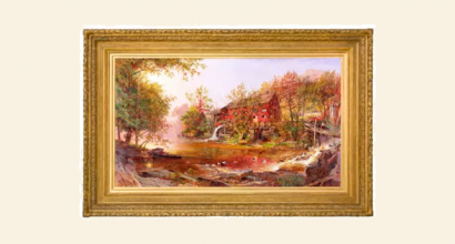Chrysler Museum of Art Framing a Monumental Cropsey